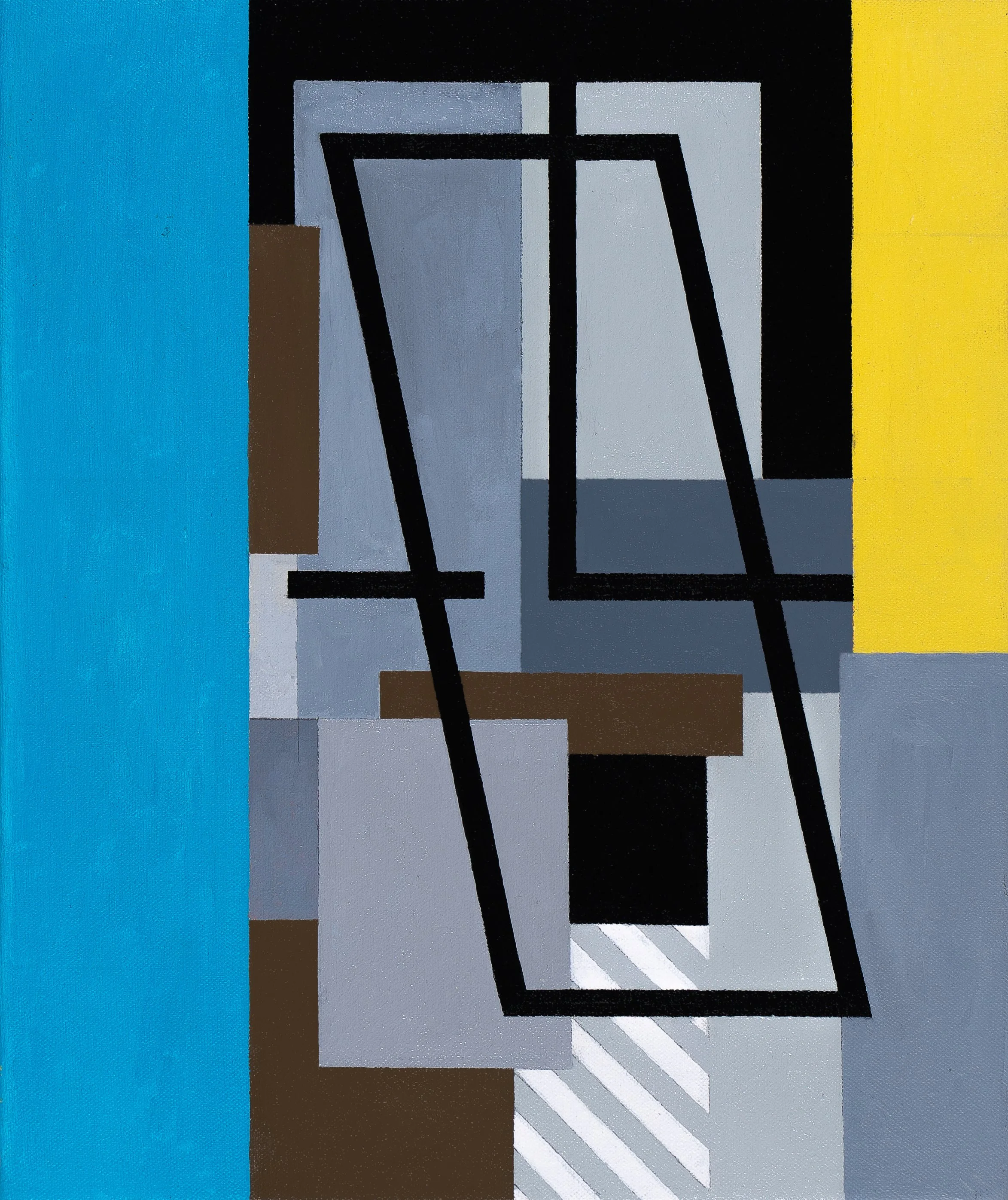   Edited Brackishness , 2024  Oil on Canvas 35×27cm / 14×11in