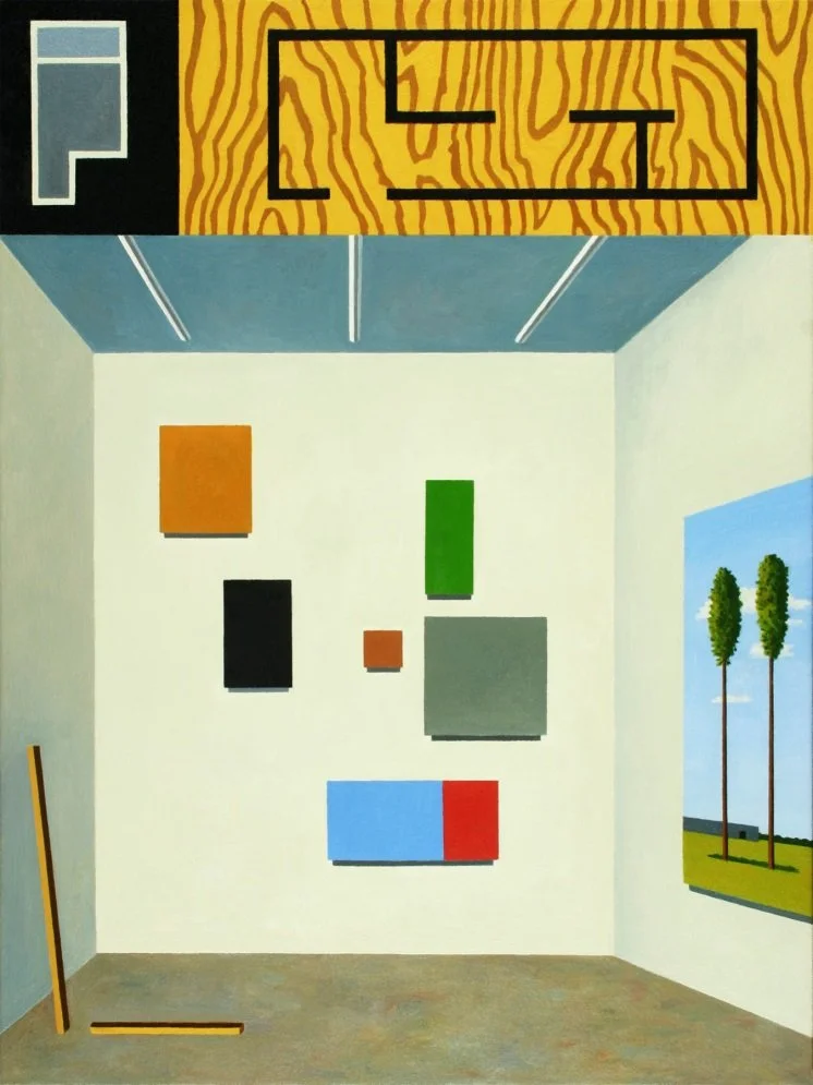   Formalist Generalizations , 2018  Oil on Canvas 60×45cm / 24×18in