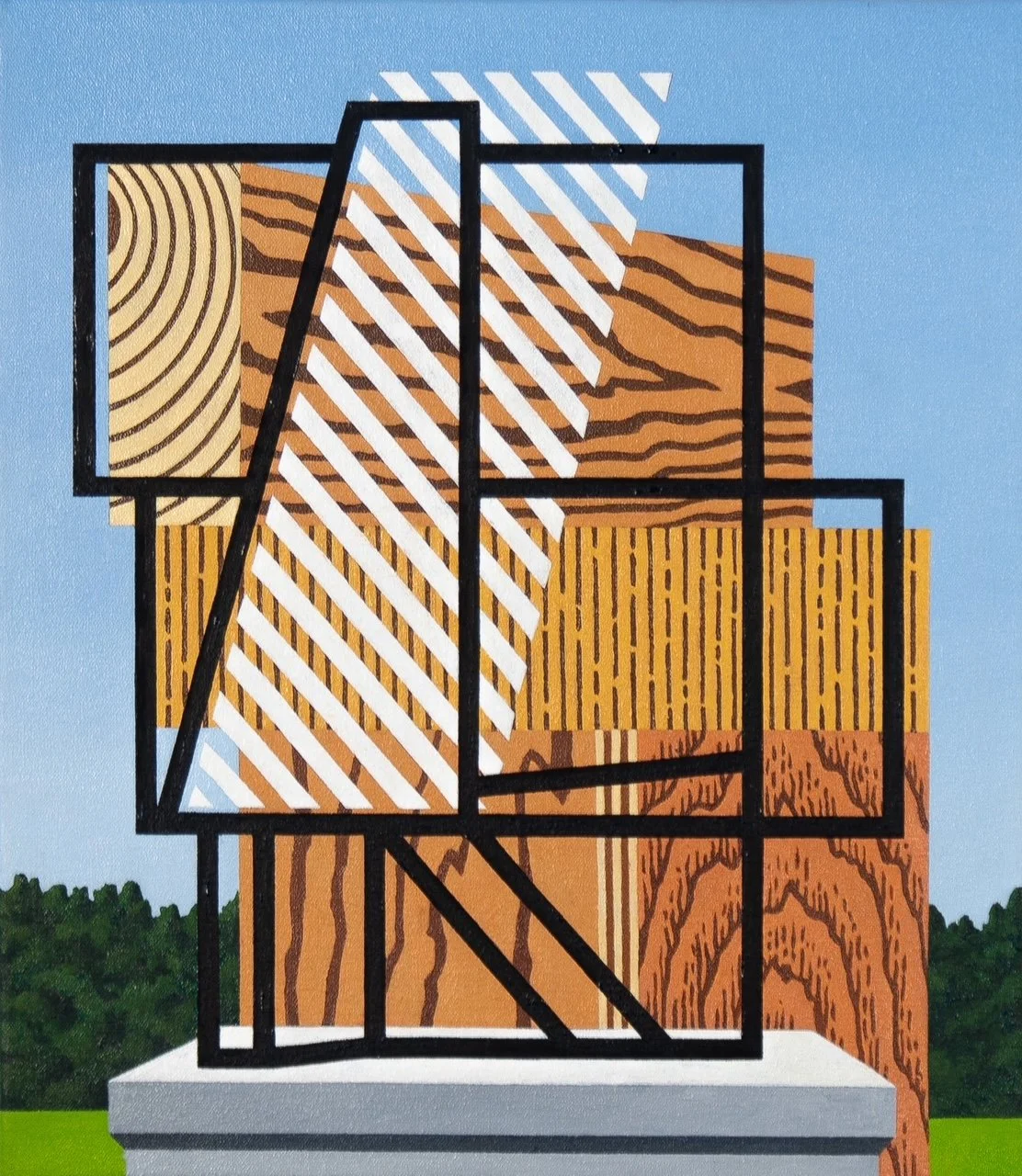   Unallocated Resources , 2020  Oil on Canvas 66×51cm / 26×20in