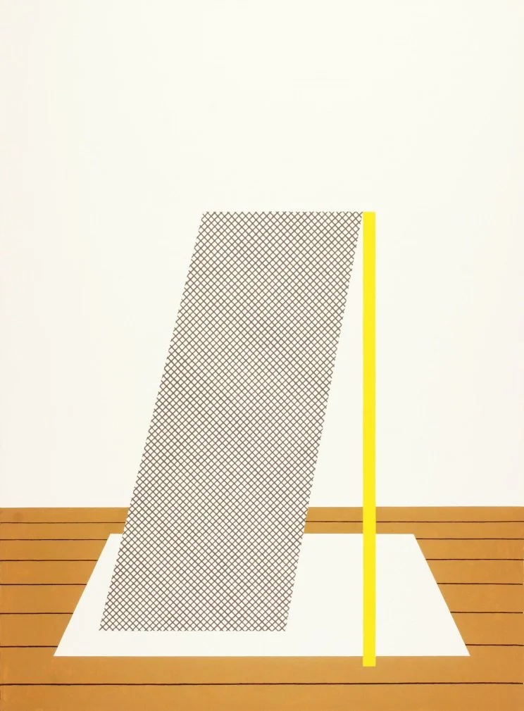   Balance Sheet , 2017  Acrylic on Paper 81×58cm / 32×23in