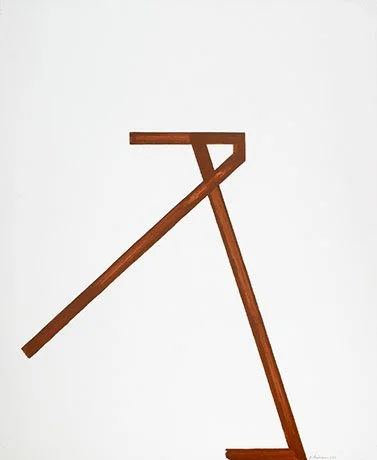   Rockhurst Series 1 , 2013  Acrylic and Graphite 43×36cm / 17×14in