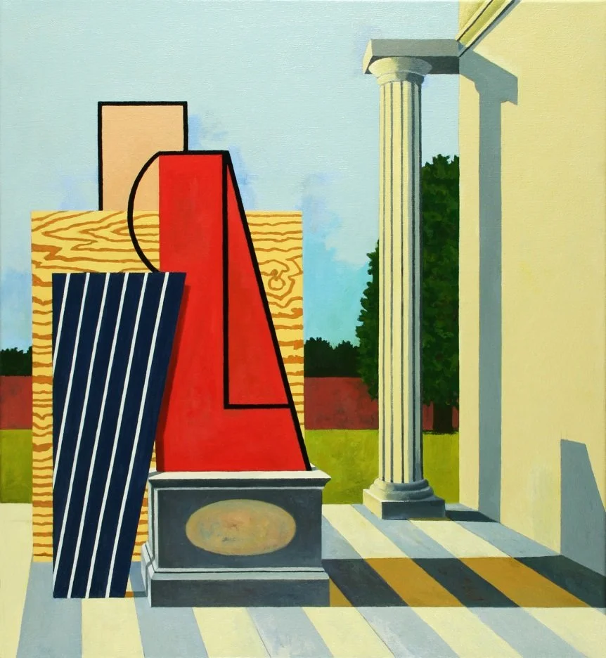   Dialectic Classicism , 2018  Oil on Canvas 60×56cm / 24×22in