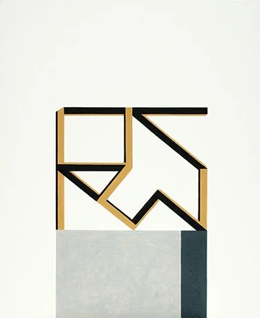   Ucross Series 5 , 2015  Acrylic and Graphite 43×36cm / 17×14in