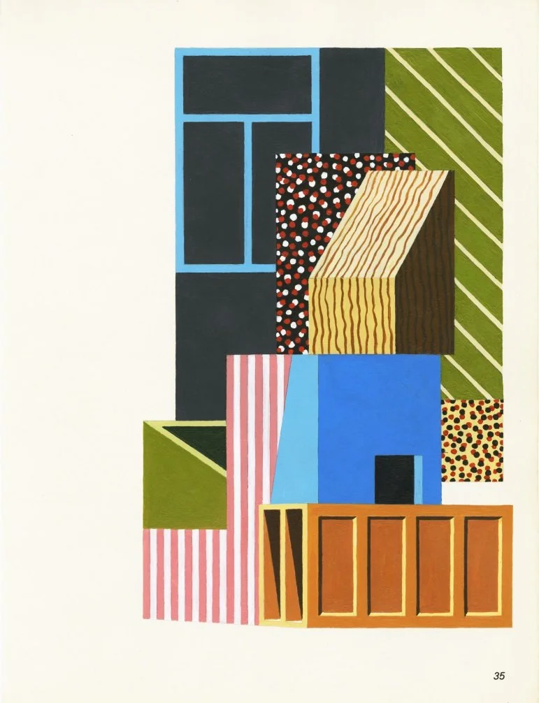   Welsh Stack , 2018  Acrylic on Paper 31×23cm / 12×9in