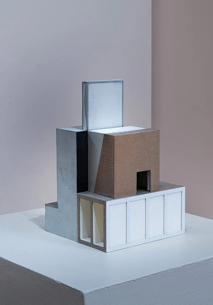   Welsh Stack , 2018  Cardboard 25×15×15cm / 10×6×6in Private Collection, Kansas City, MO