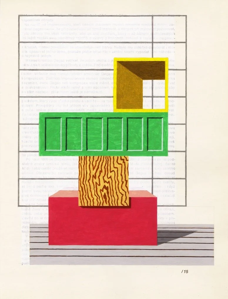   Mixed Message , 2018  Acrylic on Paper 31×23cm / 12×9in