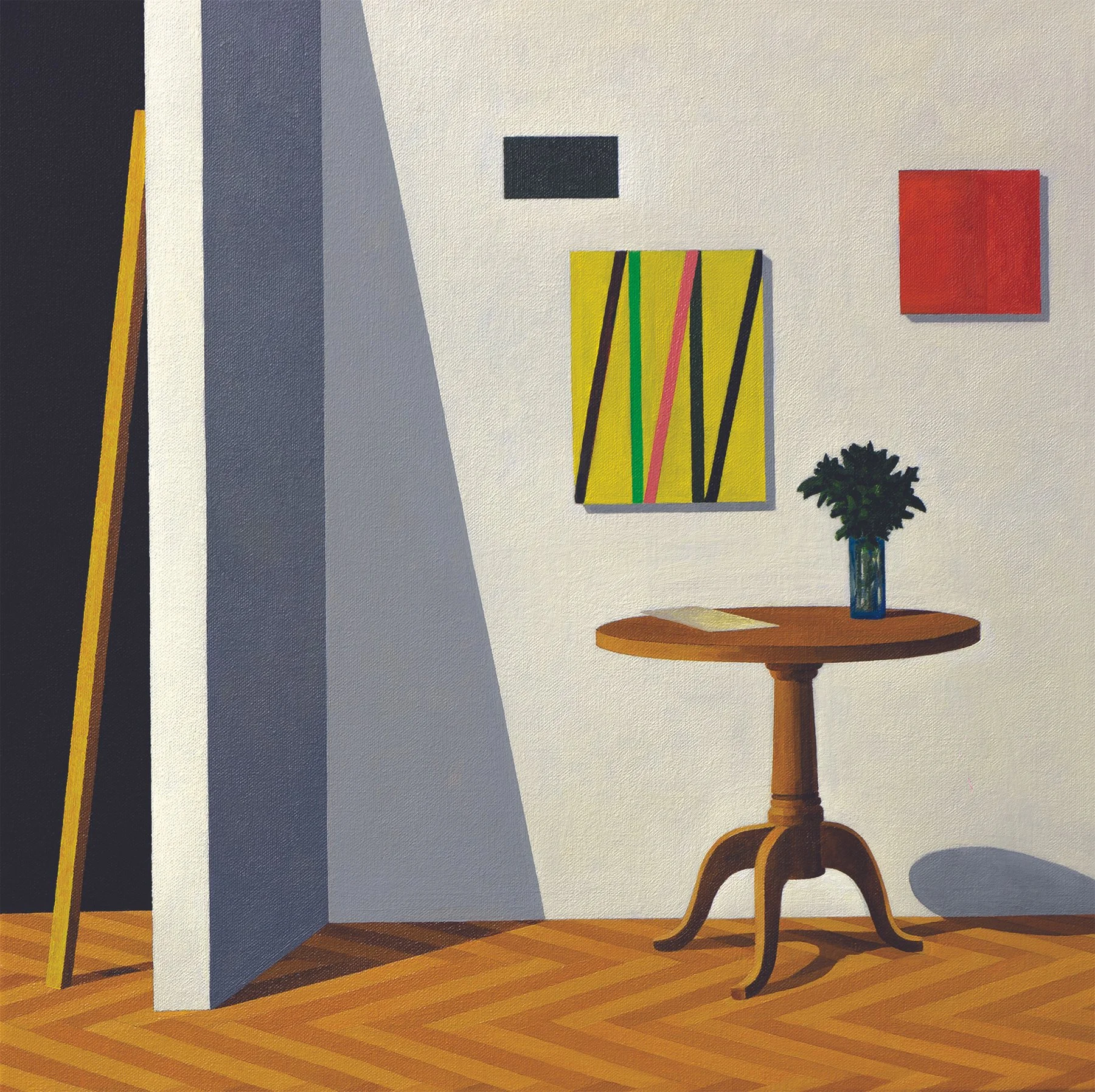   Dialectical Presence , 2020  Oil on Canvas 51×51cm / 20×20in