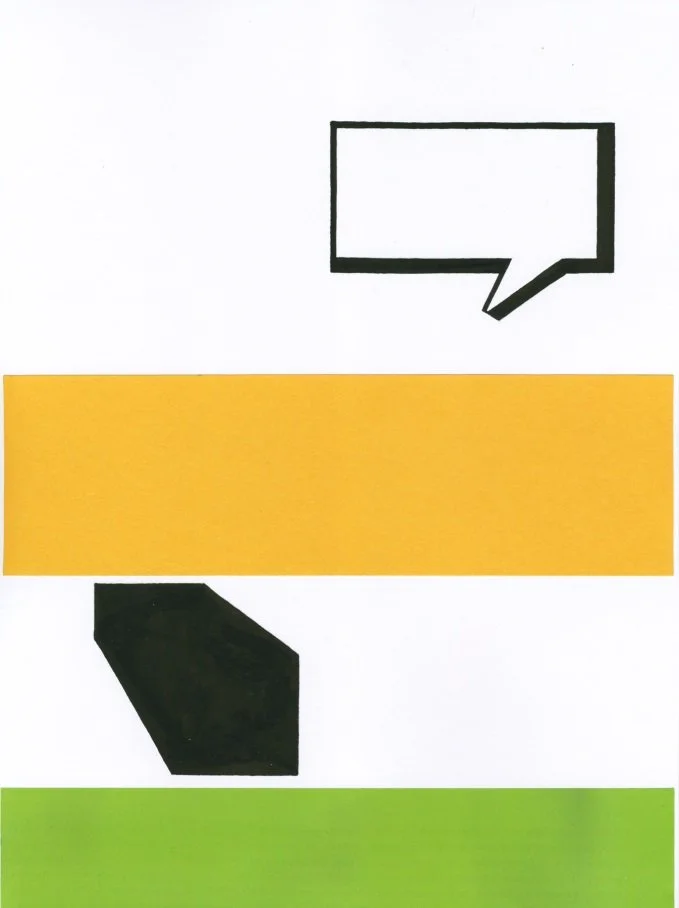   WonP 11 , 2016  Collage and Acrylic 30×21cm / 12×8in 