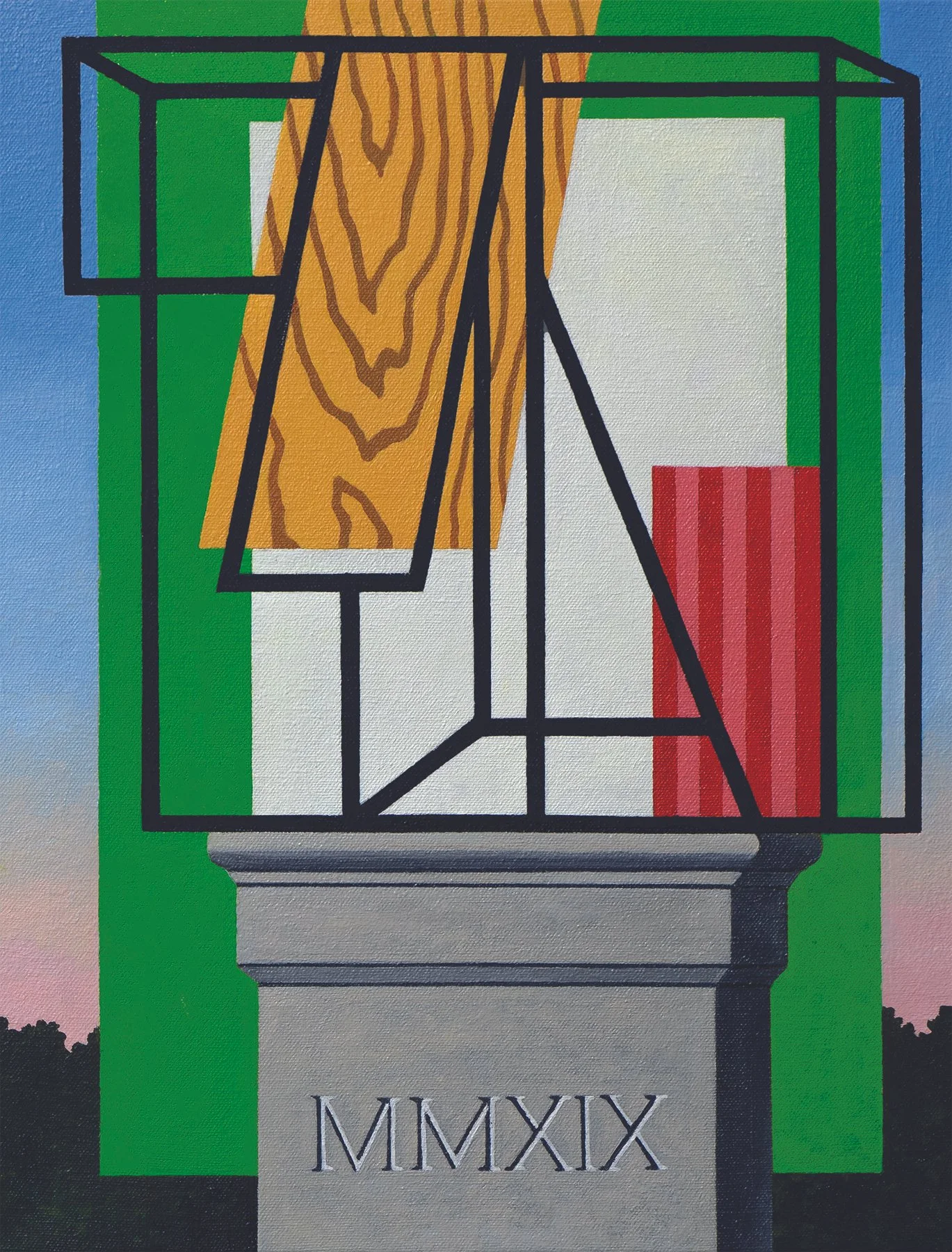   Timely Adaptation , 2020  Oil on Canvas 46×35cm / 18×14in