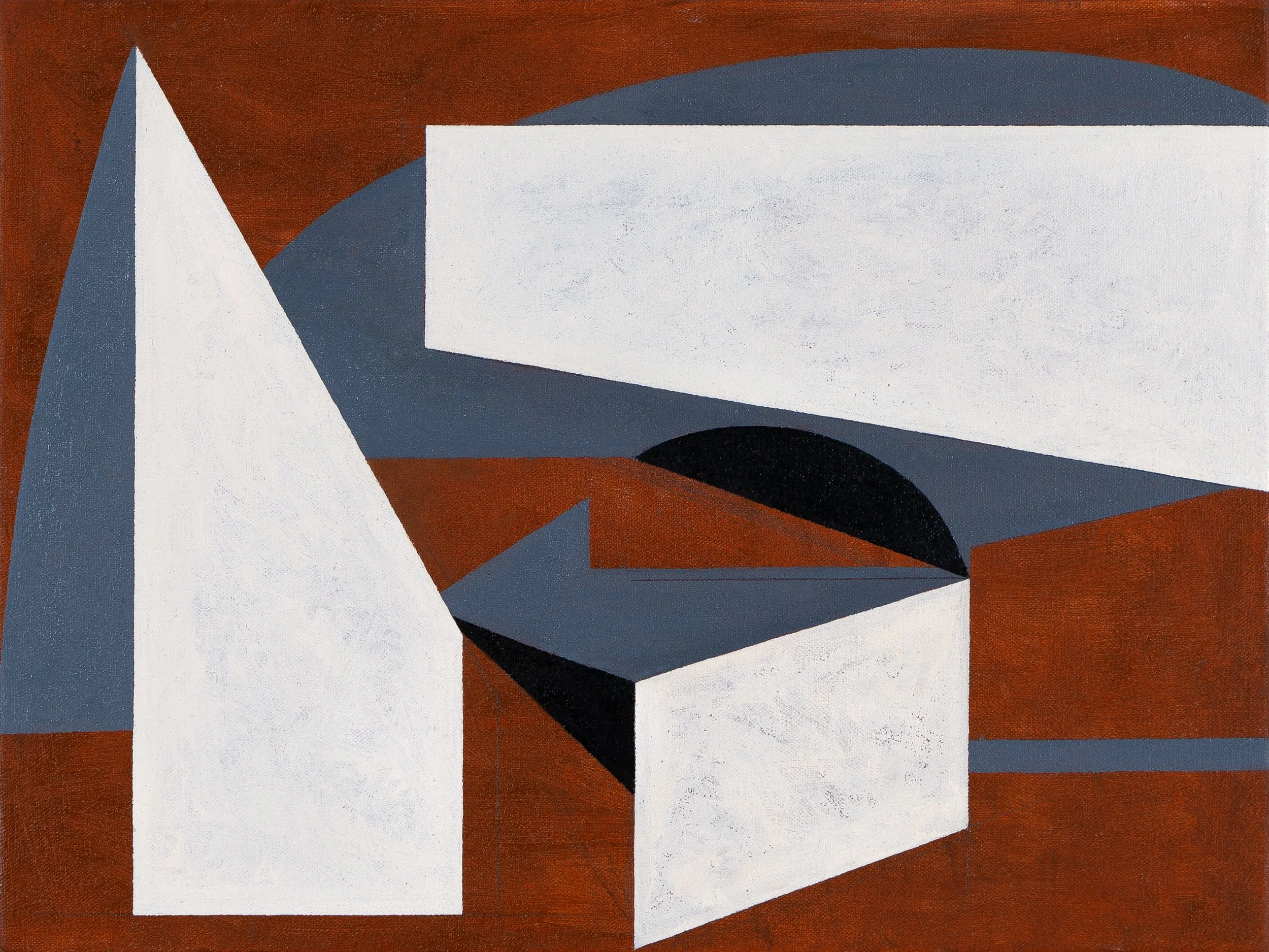   Automated Diffraction , 2023  Oil on Canvas 30×41cm / 12×16in