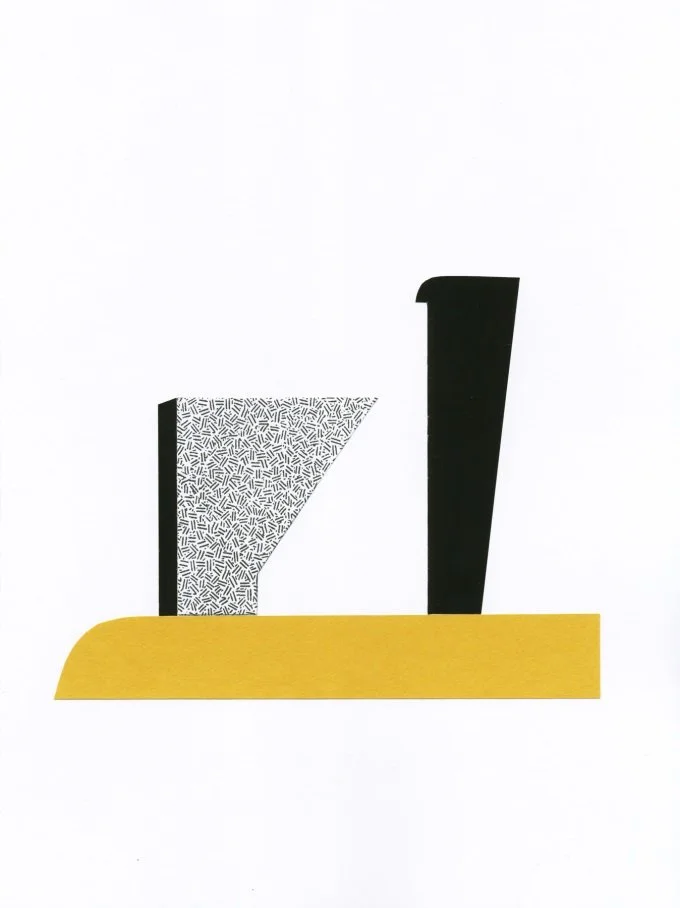   WonP 15 , 2016  Collage and Acrylic 30×21cm / 12×8in