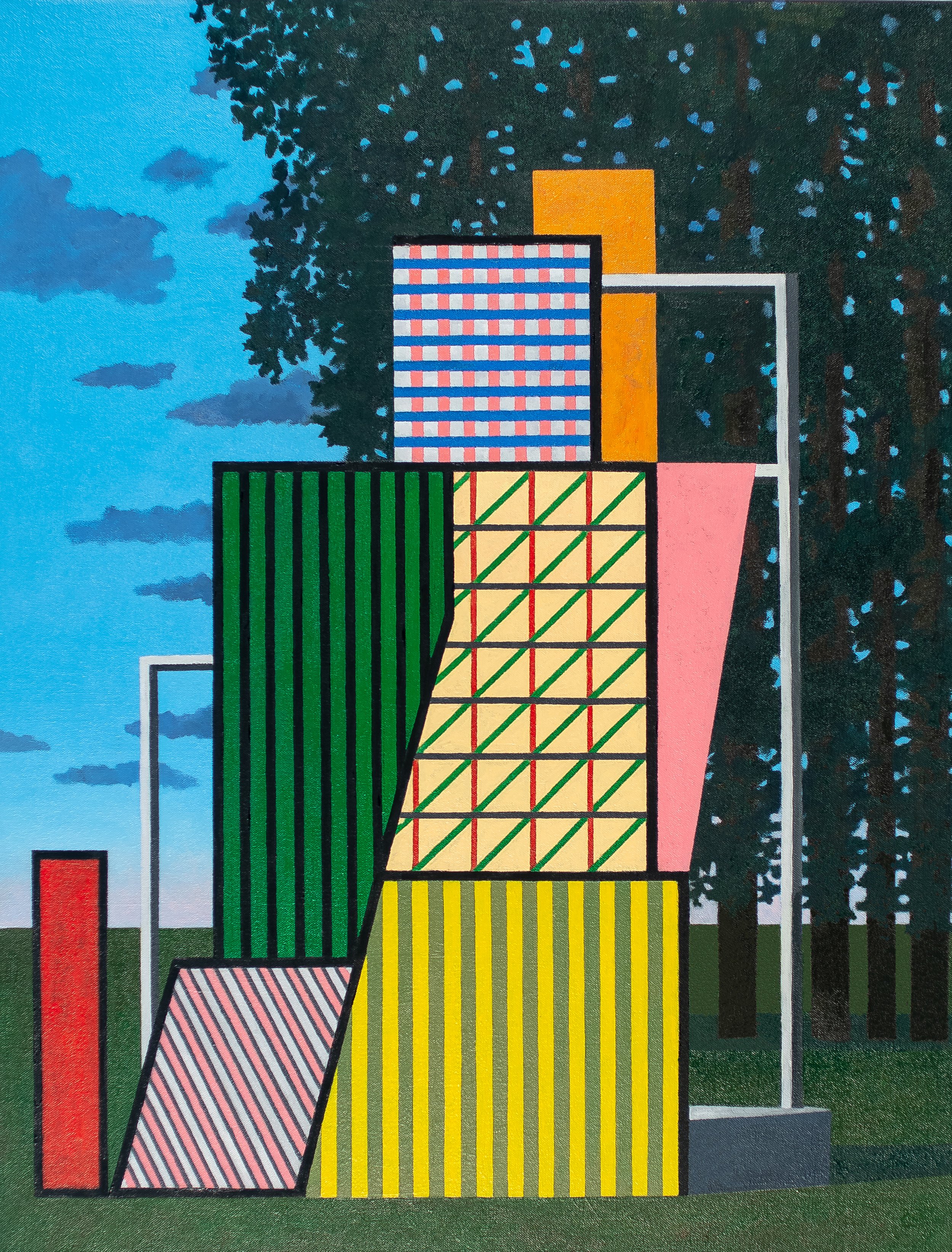   Synthetic Prehension , 2020  Oil on Canvas 66×51cm / 26×20in