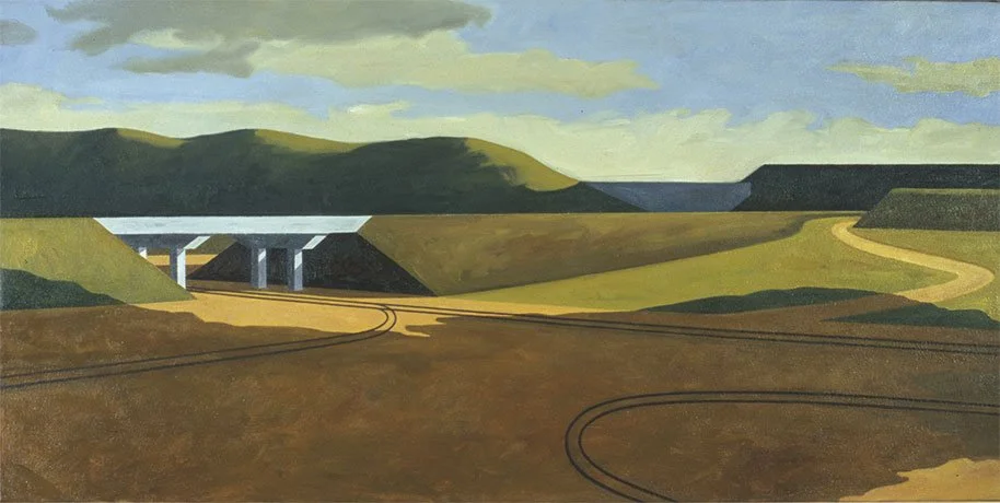   Visionary Interventions , 2005  Oil on Canvas 45×90cm / 18×36in