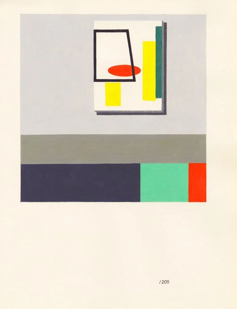   Styrian Interior , 2017  Acrylic on Paper 31×23cm / 12×9in Private Collection, Kansas City, MO