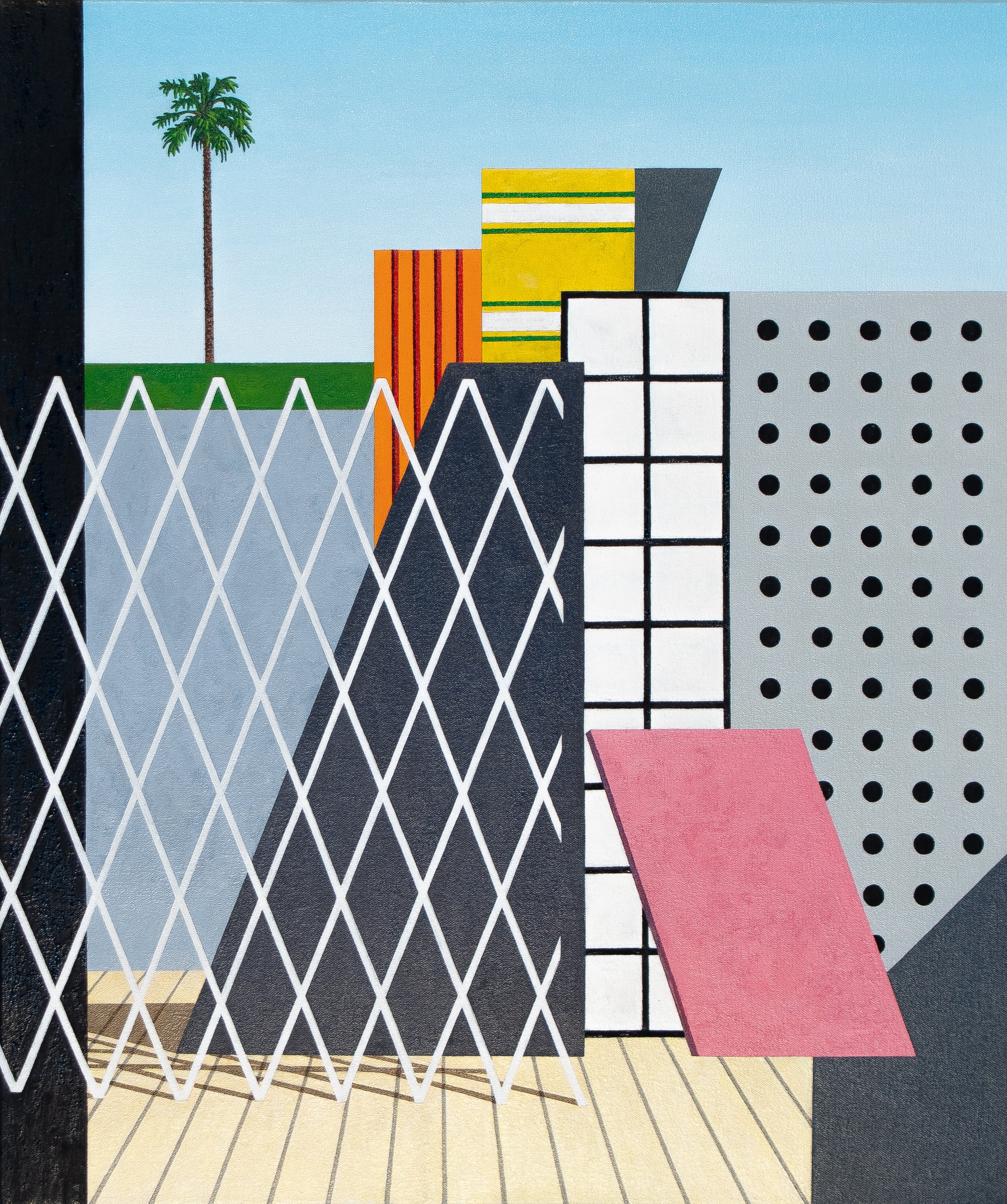   Occidental Capriccio , 2020  Oil on Canvas 66×56cm / 26×22in