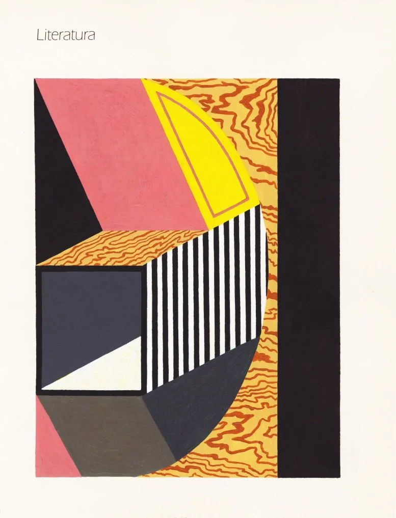   Foundational Arrangement , 2018  Acrylic on Paper 31×23cm / 12×9in