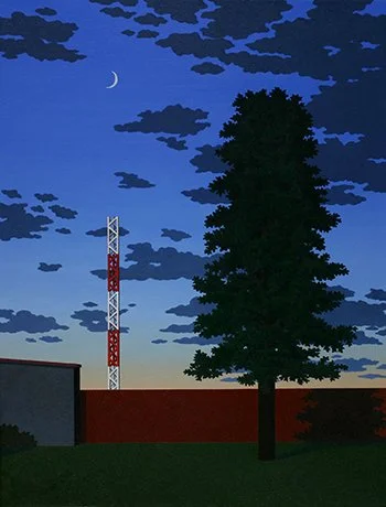   Siren Songs , 2015  Oil on Canvas 65×50cm / 26×20in Private Collection, Greece