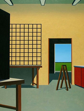   The Anxiety of Modernity II , 2012  Oil on Canvas 96×71cm / 38×28in Private Collection, Germany