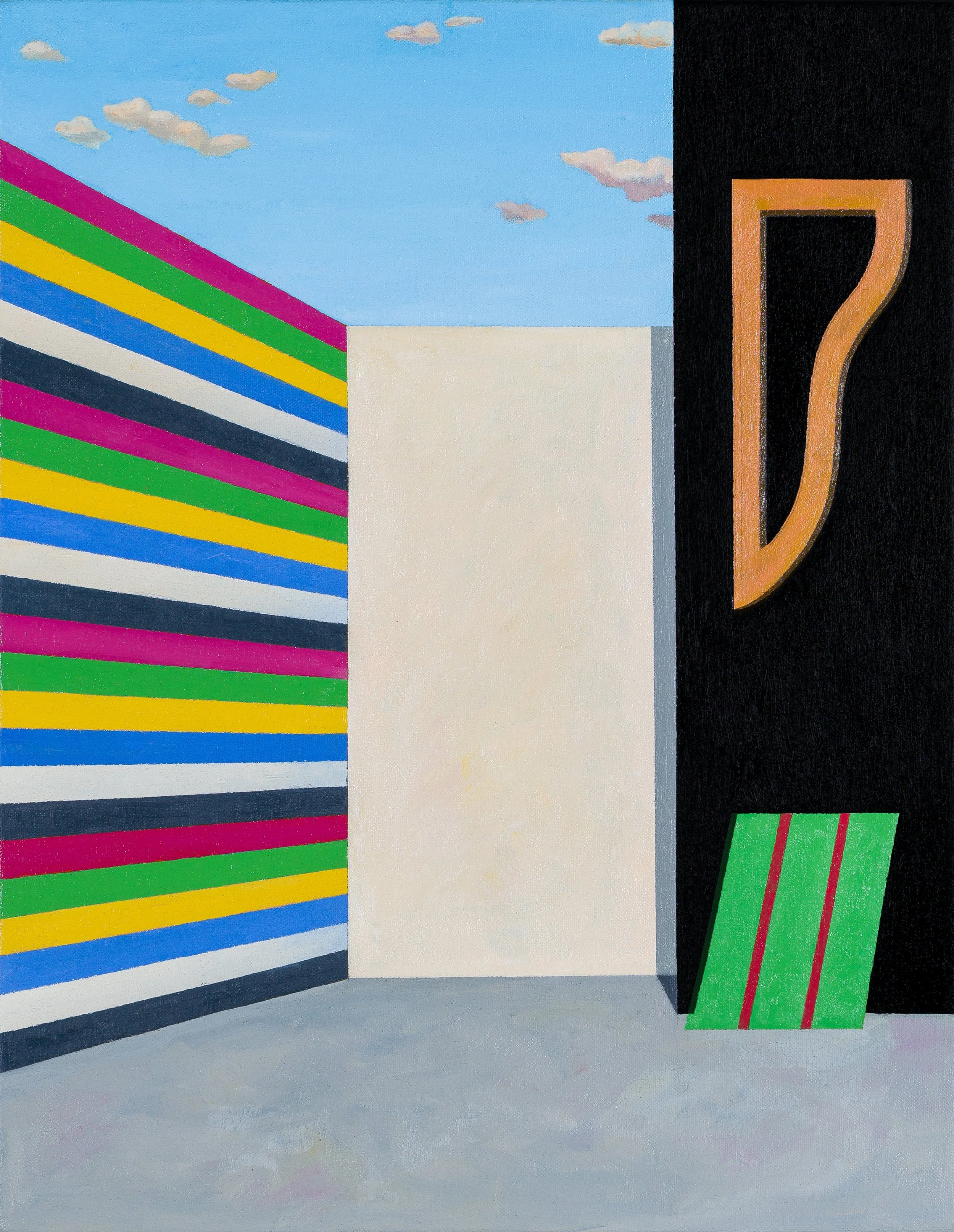   Synchronized Repository , 2026  Oil on Canvas 46×36cm / 18×14in