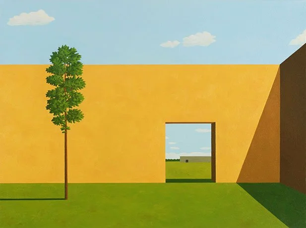   Seductive Knowledges , 2014  Oil on Canvas 46×61cm / 18×24in Private Collection, Austria