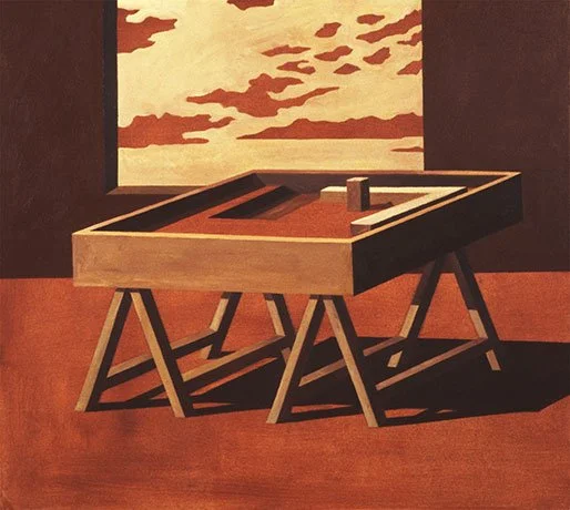   Sketch for a Project , 2003  Oil on Canvas 45×51cm / 18×20in Private Collection, Los Angeles, CA