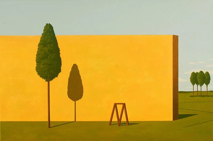   Missing Landscape , 2012  Oil on Canvas 40×61cm / 16×24in Private Collection, Kansas City, MO