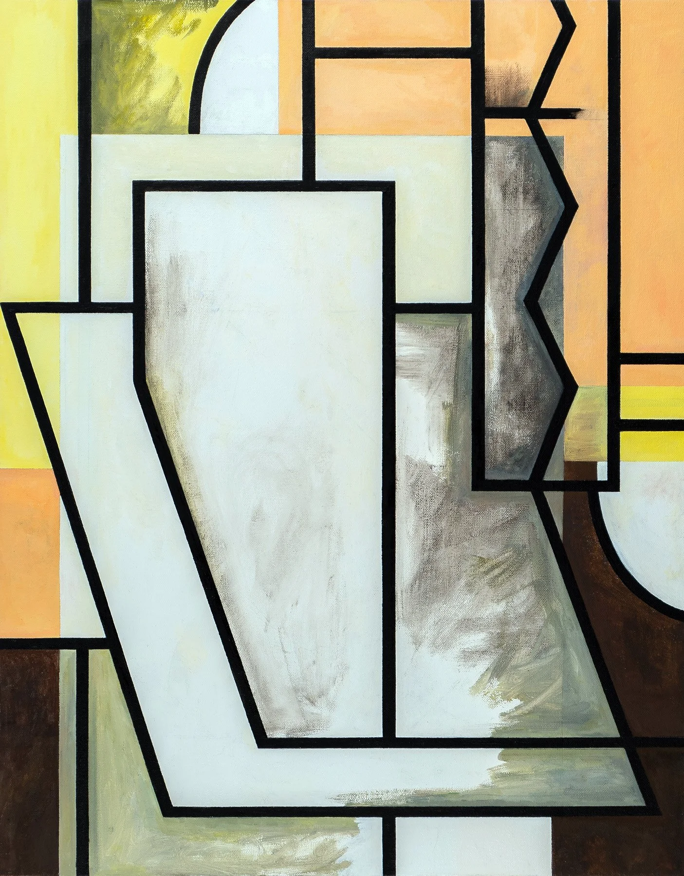   Perceptual Mechanisms , 2021  Oil on Canvas 71×56cm / 28×22in