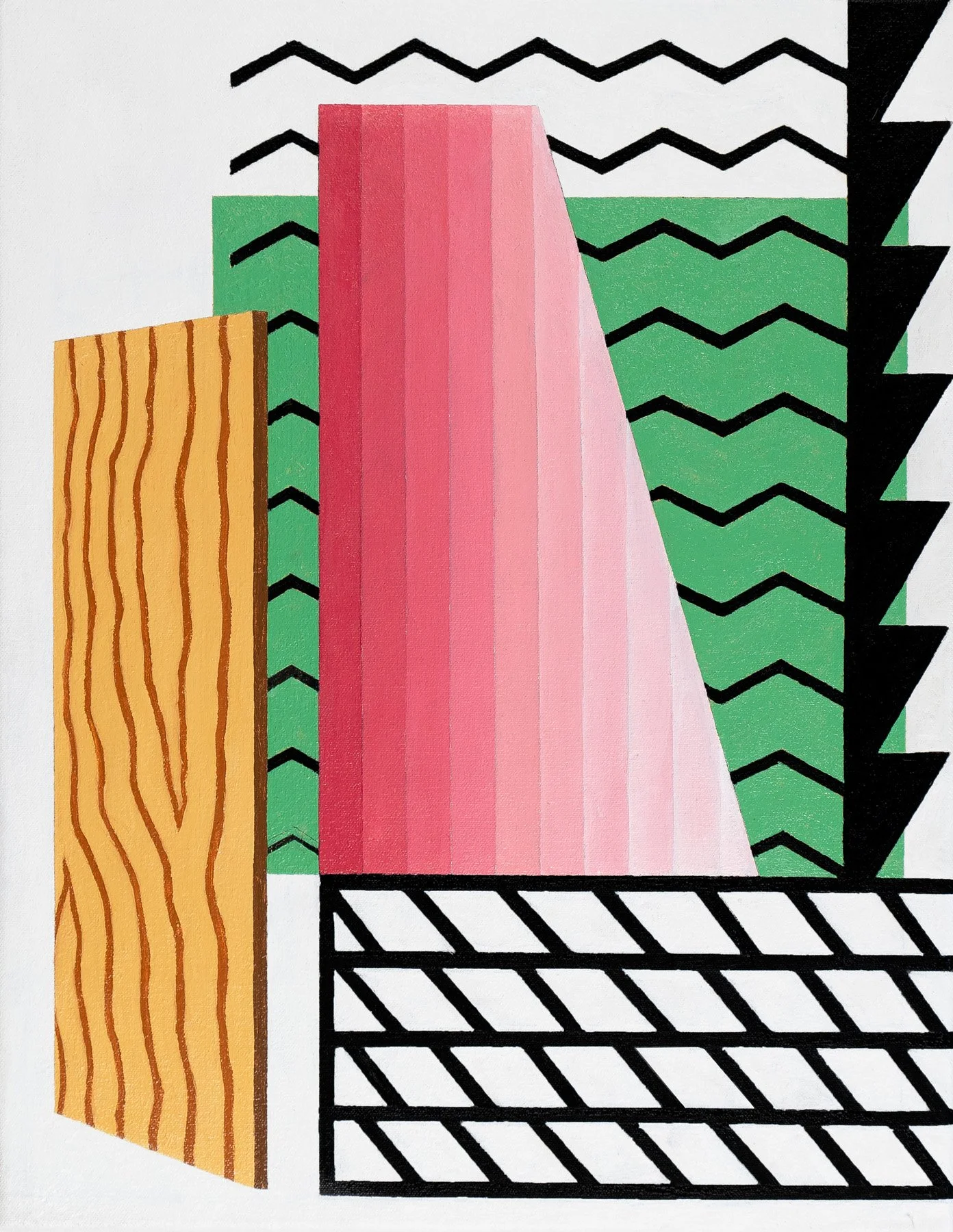   Discursive Panel , 2021  Oil on Canvas 46×36cm / 18×14in