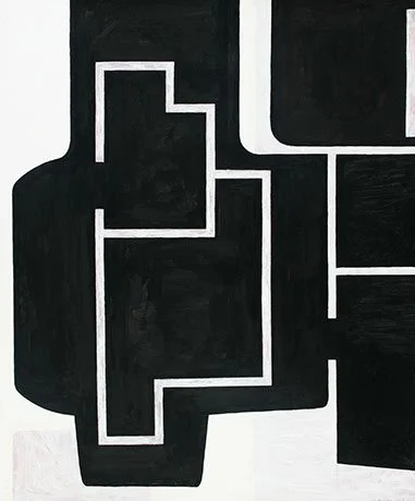   Rockhurst Series 15 , 2013  Acrylic and Graphite 43×36cm / 17×14in