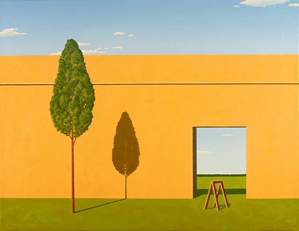   Portal to Arcadia , 2013  Oil on Canvas 58×75cm / 23×30in Private Collection, Germany