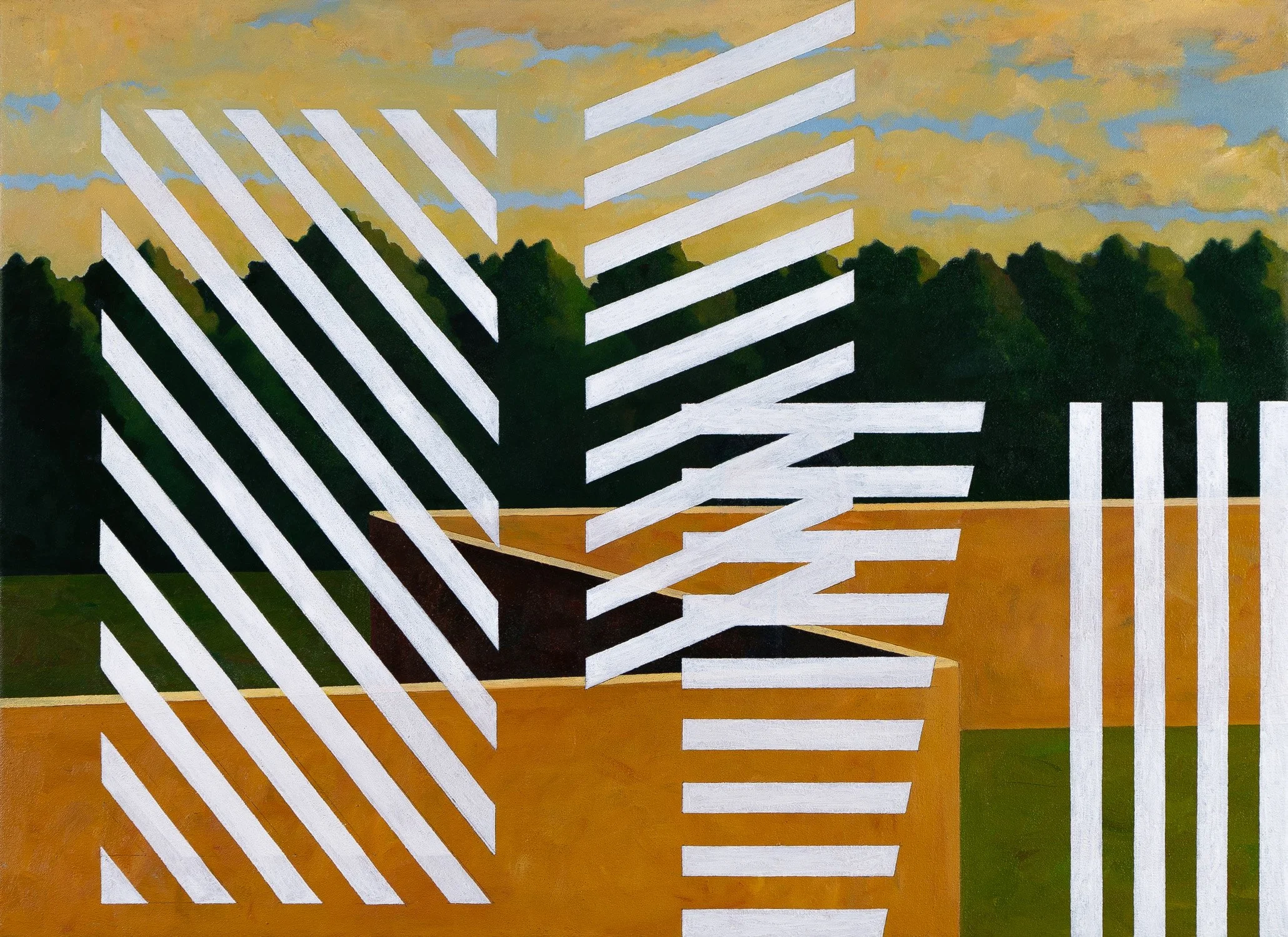   Control Device , 2024  Oil on Canvas 61×76cm / 24×30in