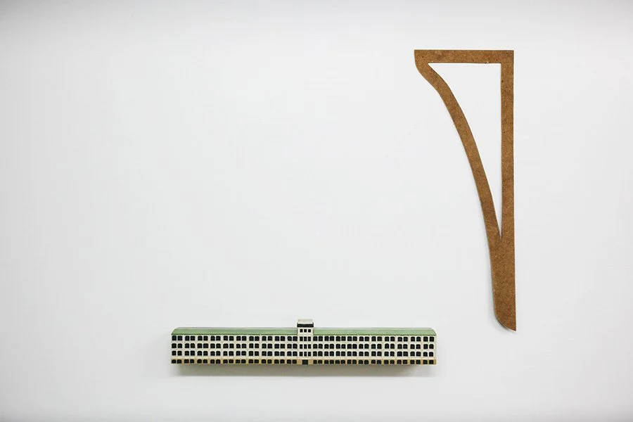   Augmented Realities , 2012  Found Object and Mixed Media 86×94×8cm / 34×37×3in