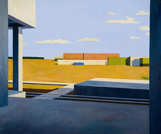   Industrial Landscape , 2005  Oil on Canvas 45×55cm / 18×22in Private Collection, Denver, CO