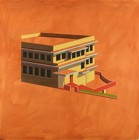   De-Classification,   2014  Acrylic 72×72cm / 30×30in