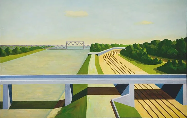   After Canaletto , 2006  Oil on Canvas 45×70cm / 18×28in Public Collection, Northwest Missouri State University