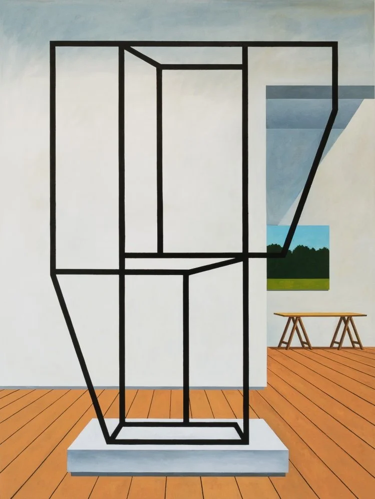   Constrained Optimization , 2018  Oil on Canvas 180×135cm / 71×53in