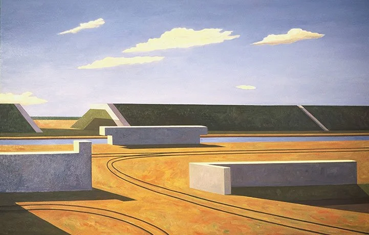   After Poussin , 2003  Oil on Canvas 100×163cm / 40×65in Public Collection, Eastern Oregon University