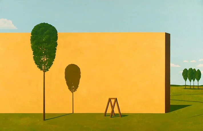   Et in Arcadia Ego , 2012  Oil on Canvas 63×96cm / 25×38in Private Collection, Germany