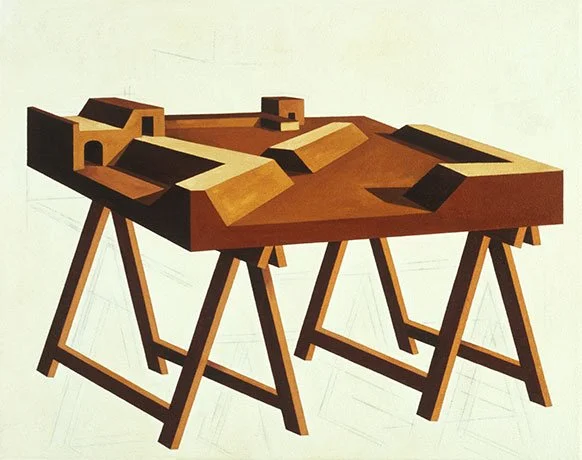   5 Year Plan , 2008  Oil on Canvas 38×43cm / 15×17in Private Collection, Germany