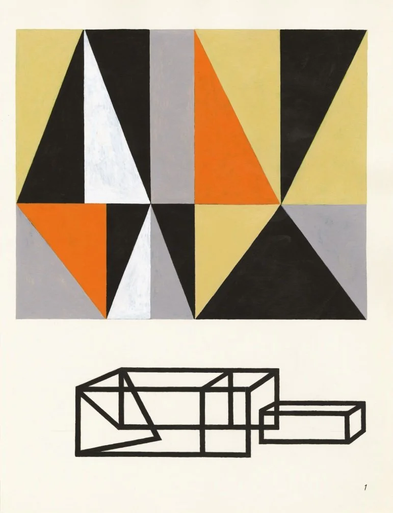   Constructivist Trap , 2018  Acrylic on Paper 31×23cm / 12×9in