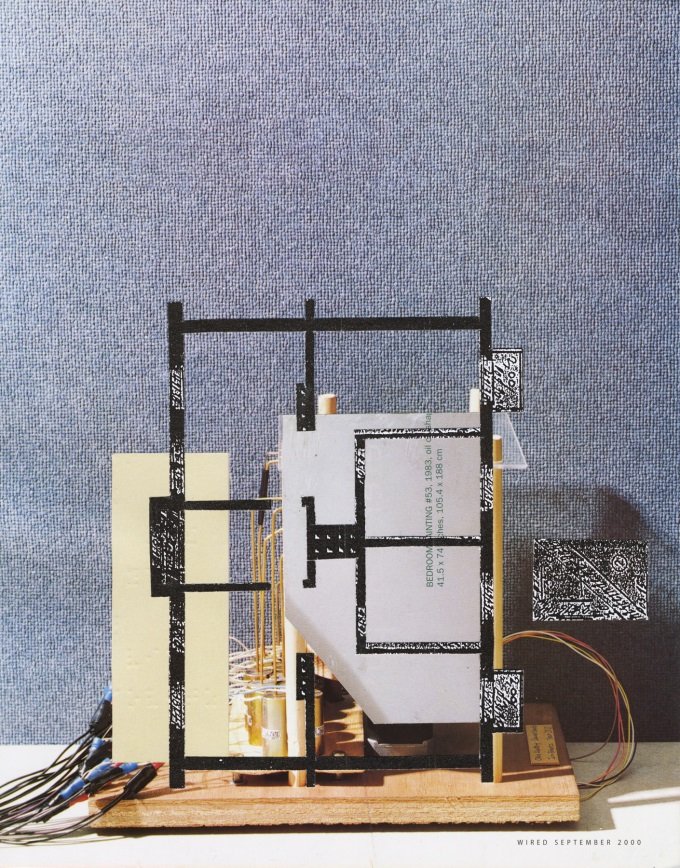   Serial Correlation , 2017  Collage on Newsprint 30×21cm / 12×8in