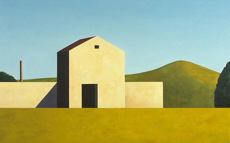   After Morandi, Triptych (Middle) , 2008  Oil on Canvas 50×82cm / 20×32in