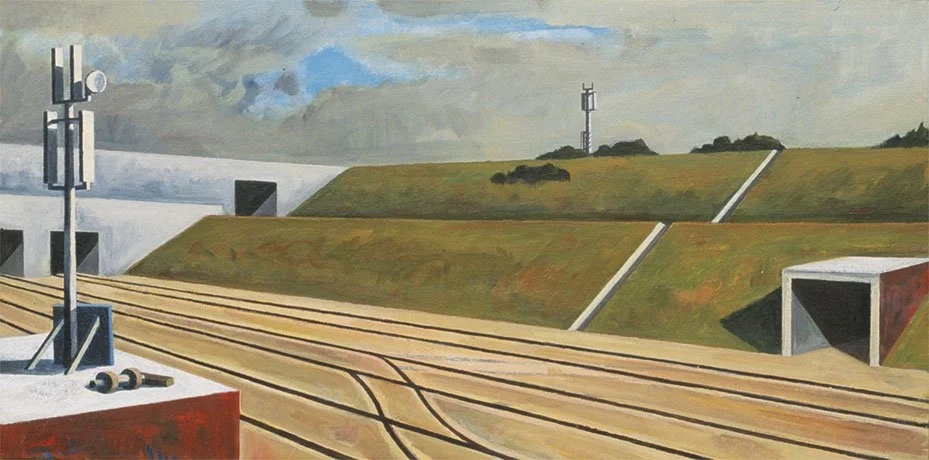   Breakthrough , 2000  Acrylic on Canvas 30×60cm / 12×24in