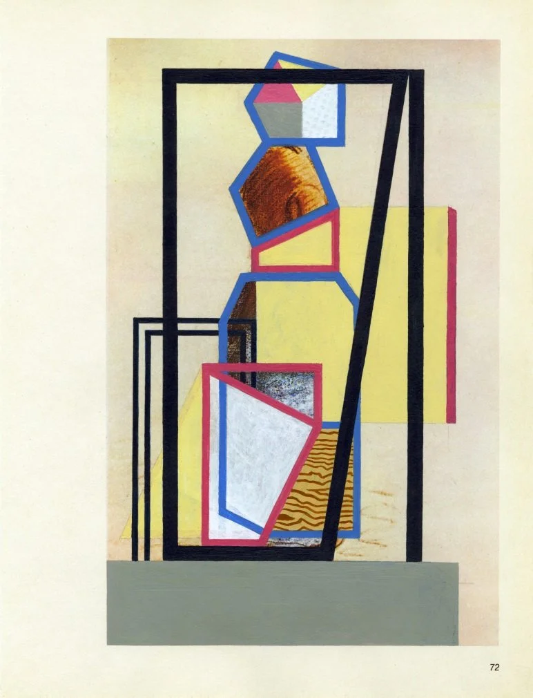   Anthropomorphic Projection , 2018  Acrylic on Paper 31×23cm / 12×9in