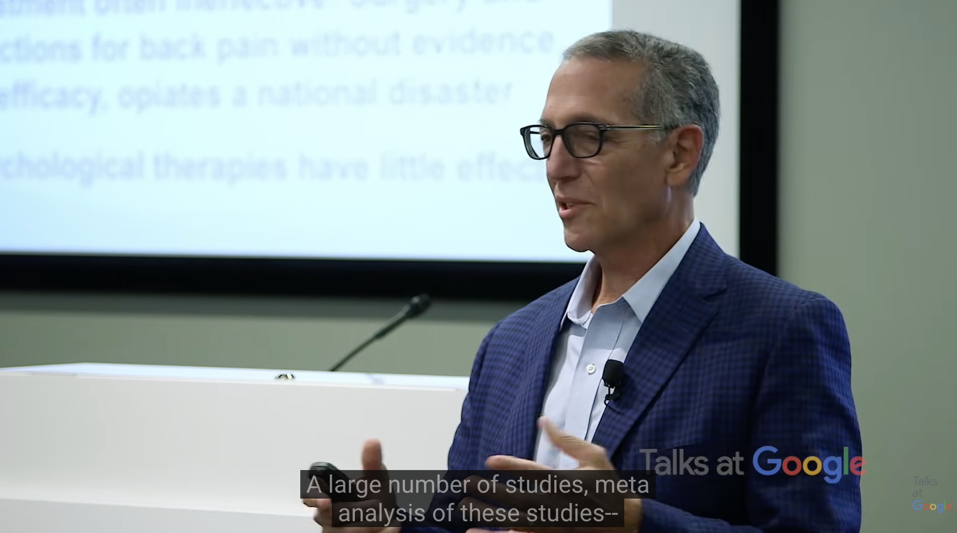 Breakthrough with Healing Chronic Pain — Dr. Howard Schubiner | Talks at Google