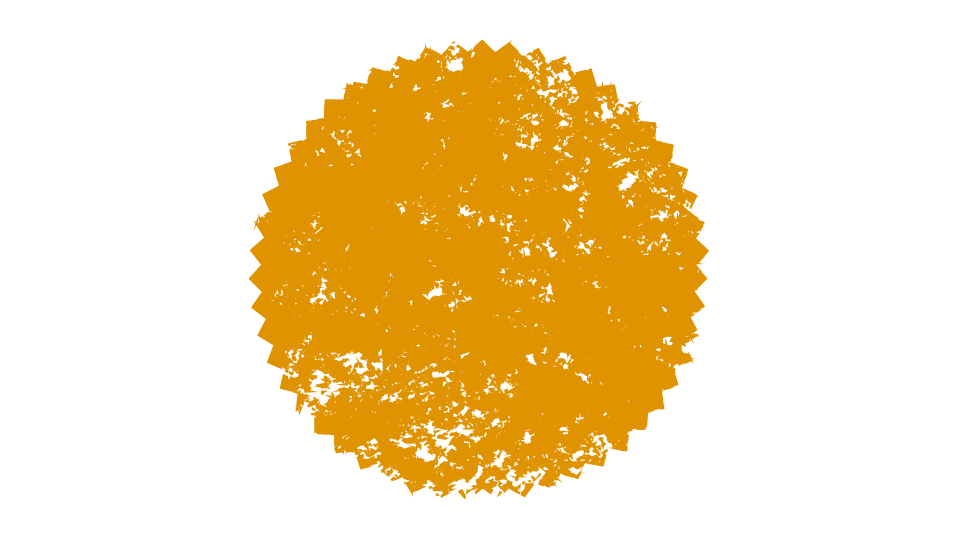 Digital illustration of a green virus particle with surface spikes on a black background