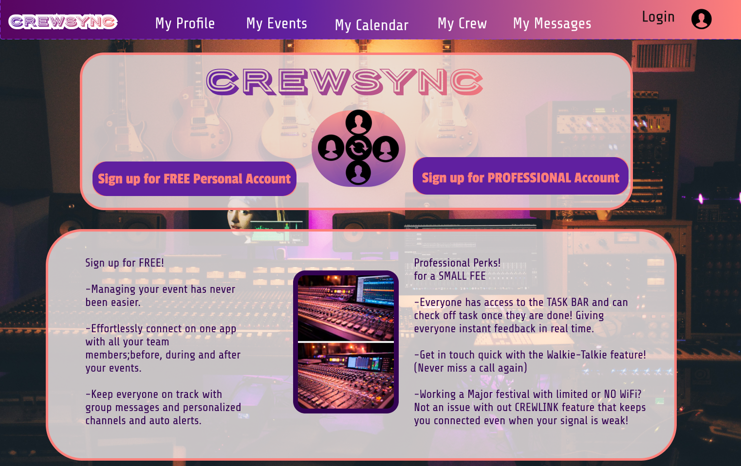 The CREWSYNC Project