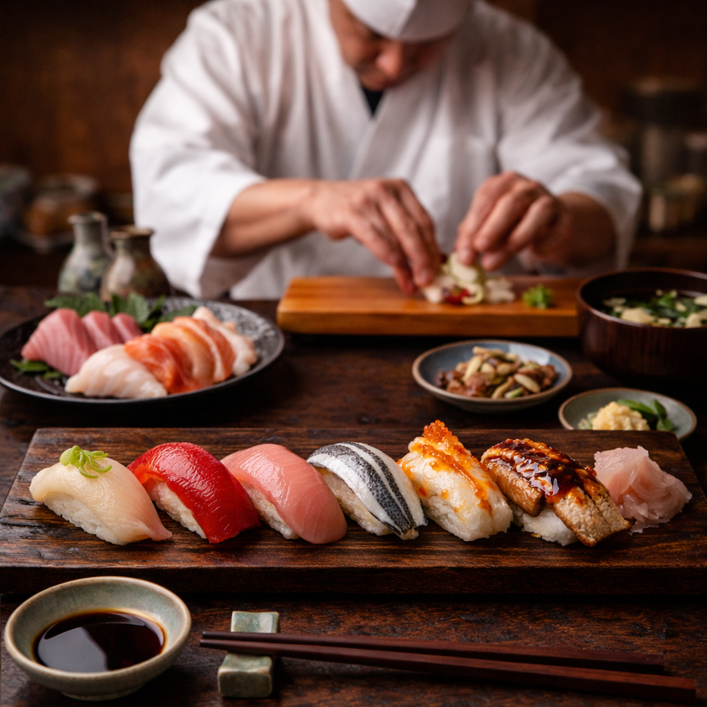 Gibt es Omakase-Menüs in Düsseldorf?