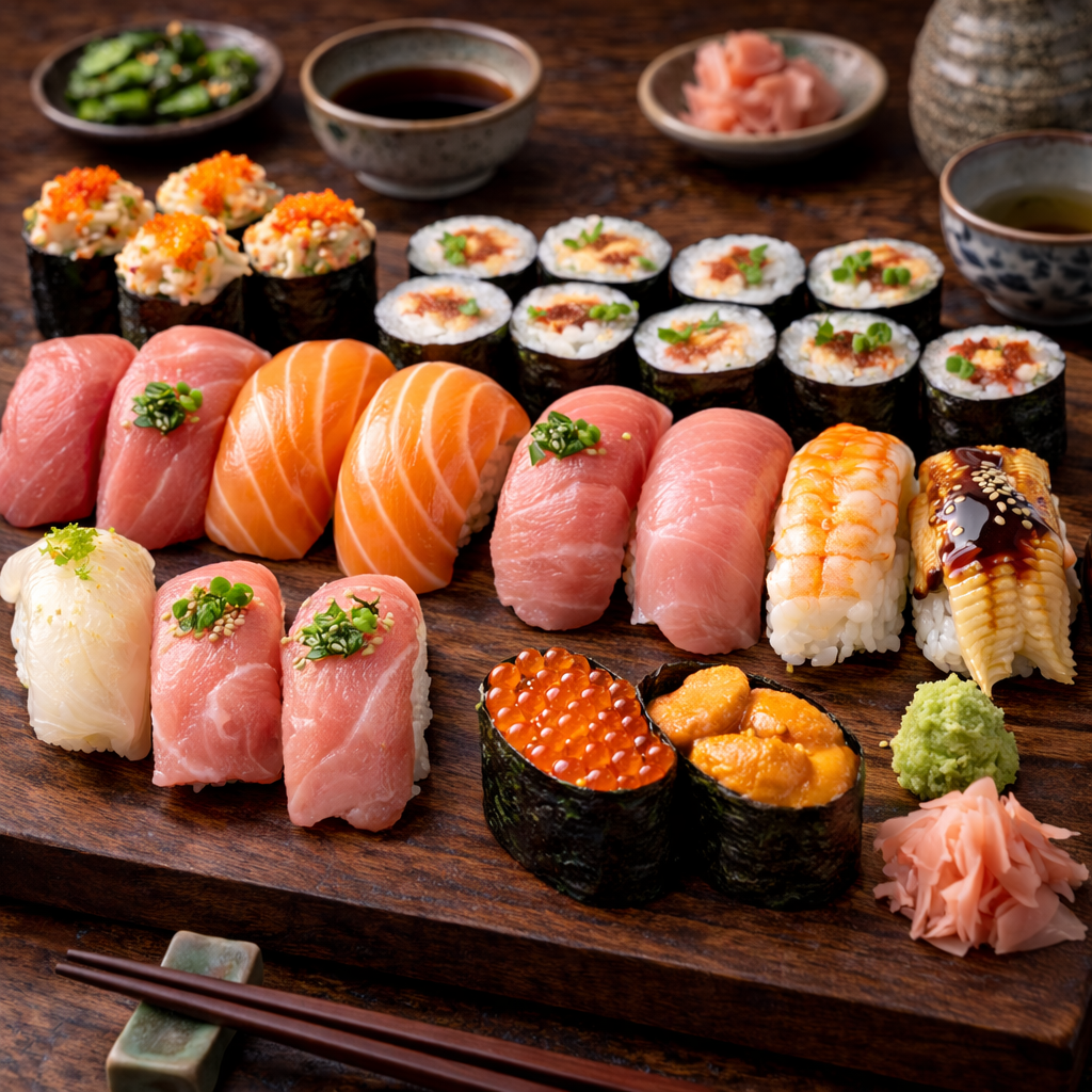 Wo kann man Sushi in Düsseldorf essen? 