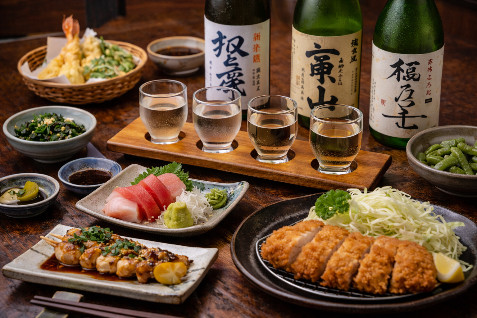 Japanisch essen in Düsseldorf mit Sake-Pairing